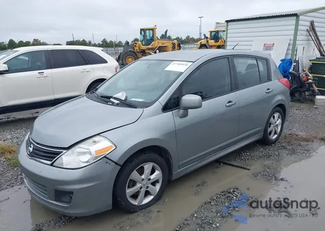 2012 Nissan Versa 1.8 Sl из США, поврежденный, VIN 3N1BC1CP1CL371712